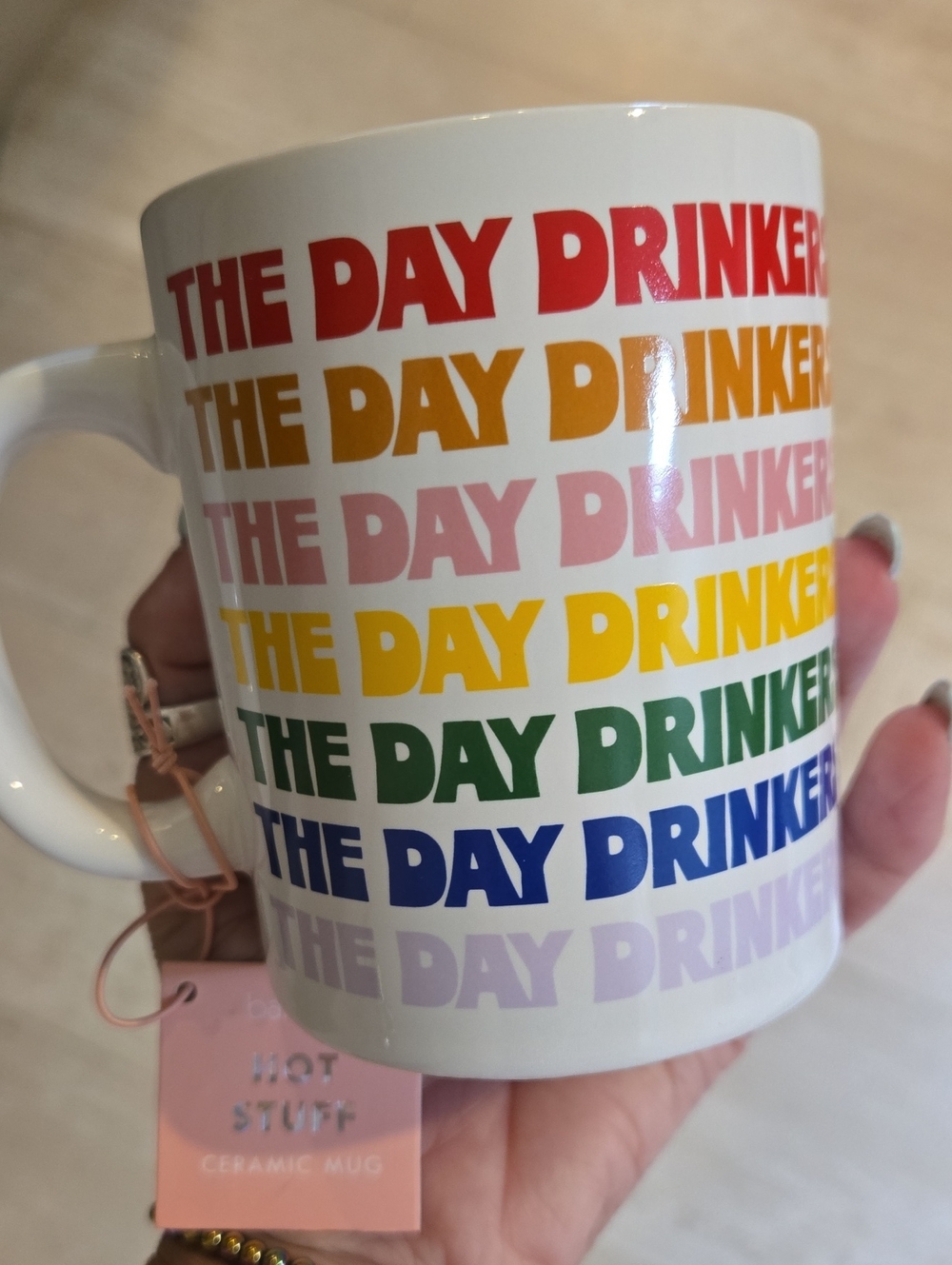 New Ban.do "The Day Drinker" Ceramic Mug